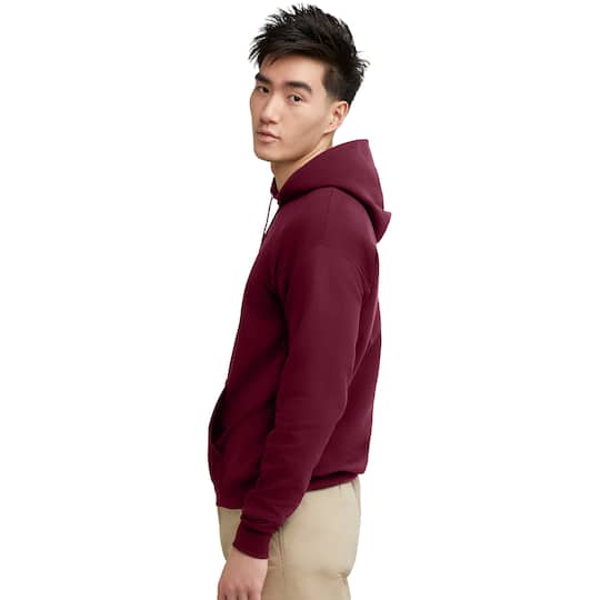 Hanes EcoSmart Felpa con Cappuccio da Uomo, in Pile di Peso Medio, Felpa con Cappuccio, Rosso Scuro, M Hanes EcoSmart Felpa con Cappuccio da Uomo, in Pile di Peso Medio, Felpa con Cappuccio, Rosso Scuro, M